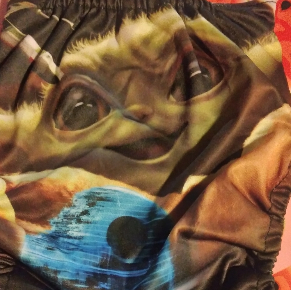 Baby Yoda cloth diaper